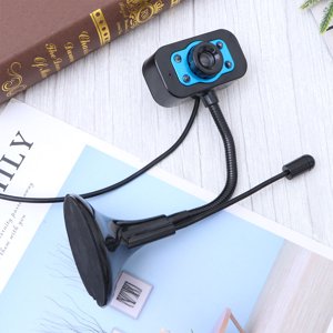 USHOBE Webcam Black Computer avec apparence et construit en microphone