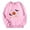 Pink, variant on Bigetiay Girls Halloween Pumpkin Print Pullover Sweatshirts Long Sleeve Warm Fall Sweatshirt 7-8 Years
