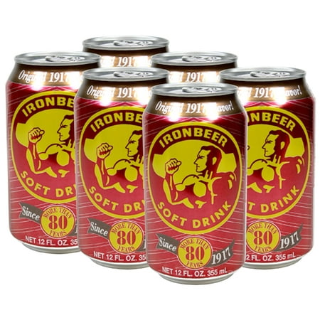 Ironbeer Six Pack 12 Oz Cans Non Alcoholic (The Best Non Alcoholic Wine)