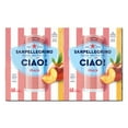 thumbnail image 3 of Sanpellegrino CIAO Peach Sparkling Flavored Water with Real Fruit Juices, 24-Pack, 3 of 14