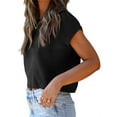 thumbnail image 4 of Sleeveless Solid Color Women Match Knit Vest Sweater, 4 of 5