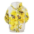 thumbnail image 4 of Honey Bees That Collect Nectar Hoodies Classic Oversized Pullover Hoodie Female Long Sleeve Pretty Graphic Casual Hooded Sweatshirts, 4 of 5