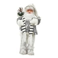 thumbnail image 3 of Figurines de Noël Père Noël Poupée de Table Fête de Noël Collection Debout 45cm, 3 of 9