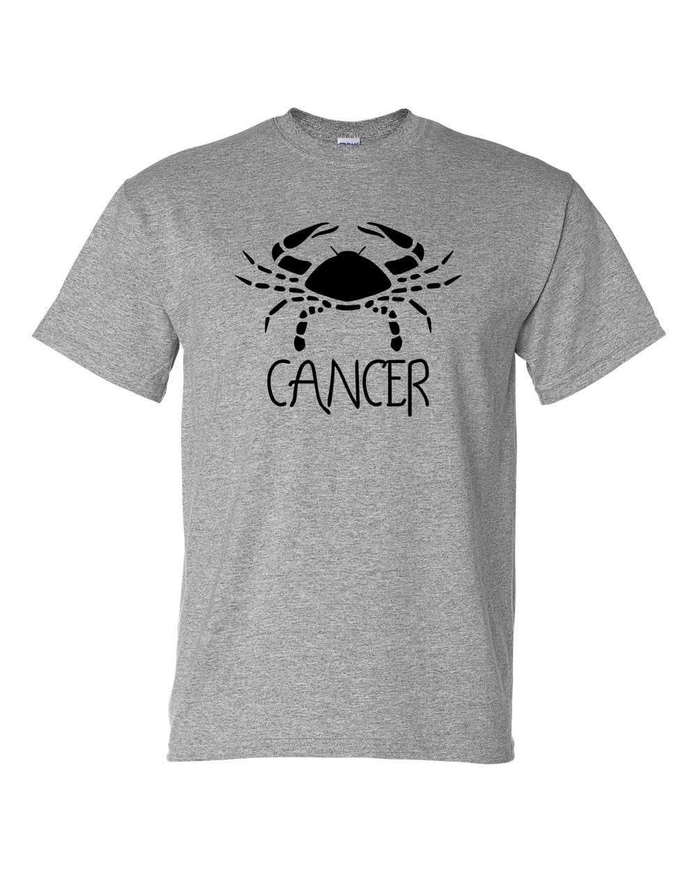 Custom Apparel R Us Cancer Zodiac Signs Birthday Mens Short Sleeve T