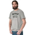 thumbnail image 5 of I'm Fixed Bike Gear Riding Cyclist Men's Graphic T Shirt Tees Brisco Brands L, 5 of 5