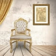 thumbnail image 3 of Vintage Maps 23x32 Gold Ornate Wood Framed with Double Matting Museum Art Print Titled - Railroads of Michigan 1874, 3 of 4