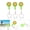 Green, variant on YAHHU 3Pcs Fishing Quick Knot Tool Hooks Tying Multi Function Tackle Safety Device Blue (3.94 inches / 10 cm) Fast Tying Tool for Freshwater & Saltwater Anglers Durable Knot Tying Gear