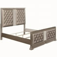 thumbnail image 3 of Adele Contemporary Metallic Full Bed, 3 of 5