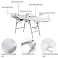 thumbnail image 5 of Costway Portable Tattoo Parlor Spa Salon Facial Bed Beauty Massage Table Chair, 5 of 9