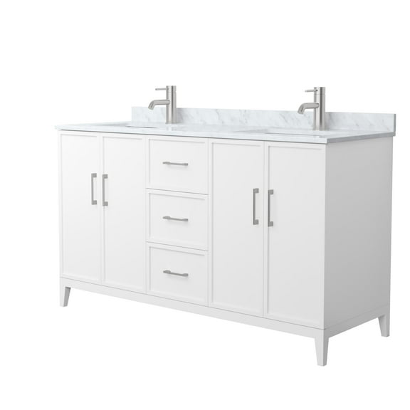Wyndham Collection Wch717160d-Cm-Unsmxx Elan 60" Free Standing Double Basin Vanity Set -