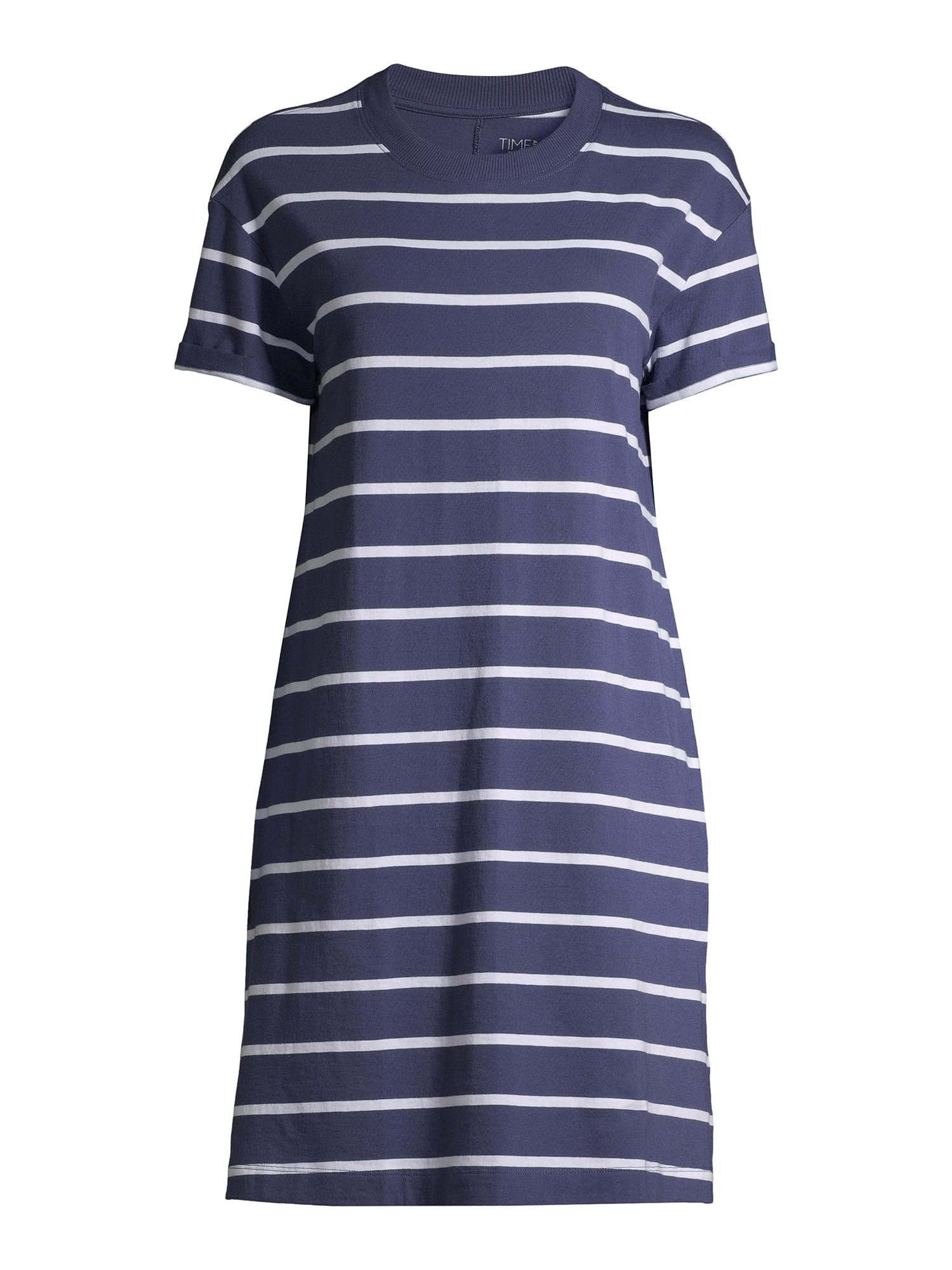 Tru T-shirt Crew Neck Above Knee Dress 