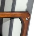 thumbnail image 6 of Prime Garden Modern Accent Arm Chair Upholstered,White/Grey, 6 of 7