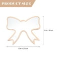thumbnail image 2 of Minkissy creative hanging mirror Mirror Wood Decorative Home Furnishing 1Pack, 2 of 8