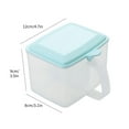 thumbnail image 2 of Plastic Storage Containers with Lids Kitchen Combination Seasoning Box 2 in 1 Seasoning Jar Plastic Shaker Seasoning Storage Box Set Seasoning Box Plastic Storage Boxes with Lids, 2 of 3