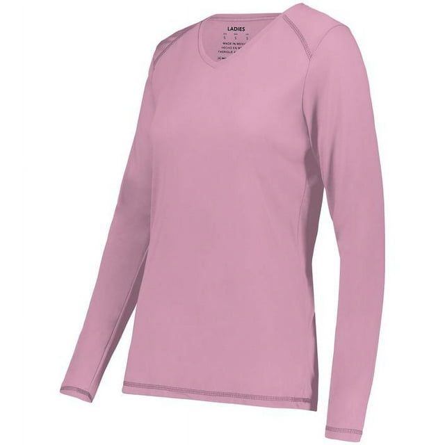 AUGUSTA SPORTSWEAR LADIES SUPER SOFT-SPUN POLY LONG SLEEVE TEE