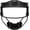 Black Carbon, variant on Exxact Sports Softball Face Mask Girls Youth & Adult, Protective Lightweight Fielders Mask Softball For Enhanced Performance (Red, Adult)