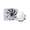 White, variant on ANXPTIME Efficient CPU Liquid Cooler CPU Cooler RGB Light High-Performance Liquid Cooler Fan RGB Fan Cooling Fan Radiators