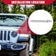thumbnail image 2 of No.55078114AA Tornillos de ajuste horizontal de faros para Jeep Wrangler JK 2007-2018 / Interior / Durable / 2 piezas / Tono plateado, 2 of 7