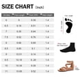 thumbnail image 7 of Pennysue Women's Brown Pu Open Toe Shoes Ankle Strap Low Wedge Sandals 8.5M, 7 of 7