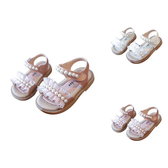 Toddler Girl Sandals and Kids Shoes Girls for Toddlers and Kids Lightweight Breathable Outdoor Summer Sandals with Sole