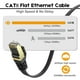 thumbnail image 4 of Cable Ethernet Ercielook CAT8 de 150 pies de alta velocidad blindado negro, 4 of 6