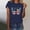 Navy, variant on SOOMLON Usa Flag Womens Workout Tops Butterfly Red White and Blue Shirts Crew Neck Fourth of July Tops Short Sleeve Loose T-Shirt Funny Tee Blouse Resort Wear