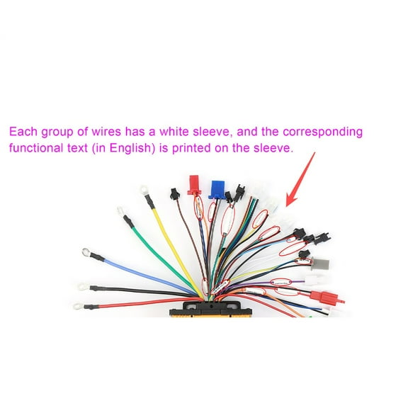 36V-84V E-bike Brushless Controller 750W/800W/1000W Intelligent 3-mode Sine Wave