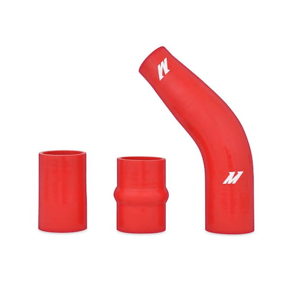 Mishimoto MMICP-EVO-10URD Upper Intercooler Pipe Kit Compatible With Mitsubishi Lancer Evo X 2008-2015 Red