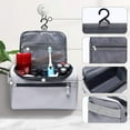 thumbnail image 3 of Laklulu - Neceser colgante para viaje, para mujer, para ducha, para hombre, para afeitado, organizador de neceser con gancho, 3 of 6