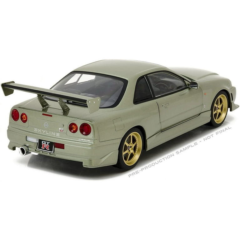 1999 Nissan Skyline GT-R (R34) Millennium Jade 1/18 Diecast