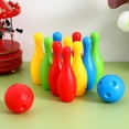 thumbnail image 6 of Arborister Bowling Set Toys 10 Pins 2 Balls Indoor Outdoor Game Kids Family Gathering, 6 of 10