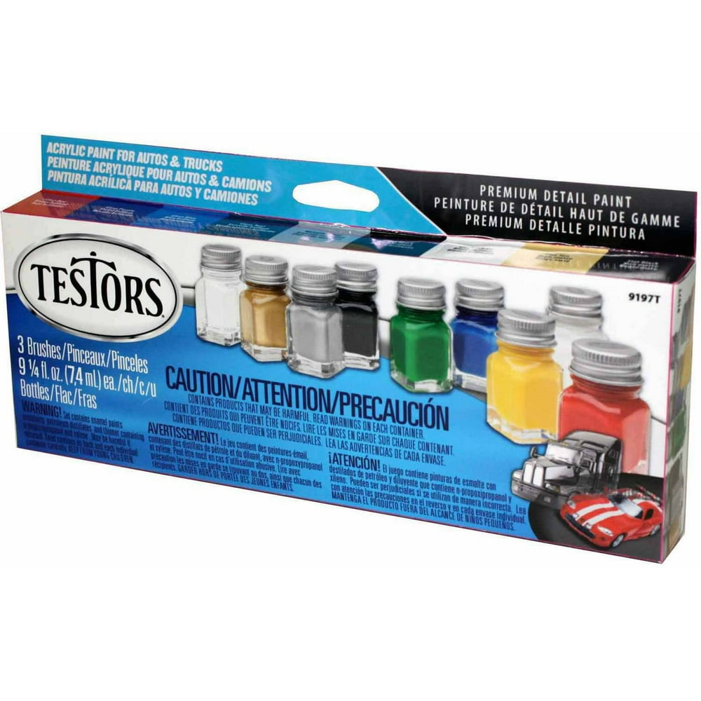 Testors Acrylic Auto/Truck Paint Set