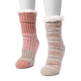thumbnail image 4 of MUK LUKS Women's Tall Cabin Socks, One Size Fits Most, 2-Pack, 4 of 6