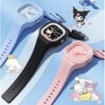 thumbnail image 4 of Sanrio-Reloj de pulsera de Hello Kitty para niños, accesorios Kawaii, Kuromi My Melody, Cinnamoroll, reloj de pulsera brillante para estudiantes, regalo de cumpleaños, 4 of 4
