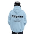 thumbnail image 3 of Christian Hoodies for Men 2025 Philippians Hoodie Long Sleeve Hooded Sweatshirt with Pockets Pullover Mens Hoodies, 3 of 7