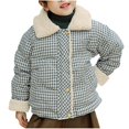 thumbnail image 1 of Cowsor Toddlers and Baby Girls' Midweight Field Jacket with Ruffle, 1 of 7