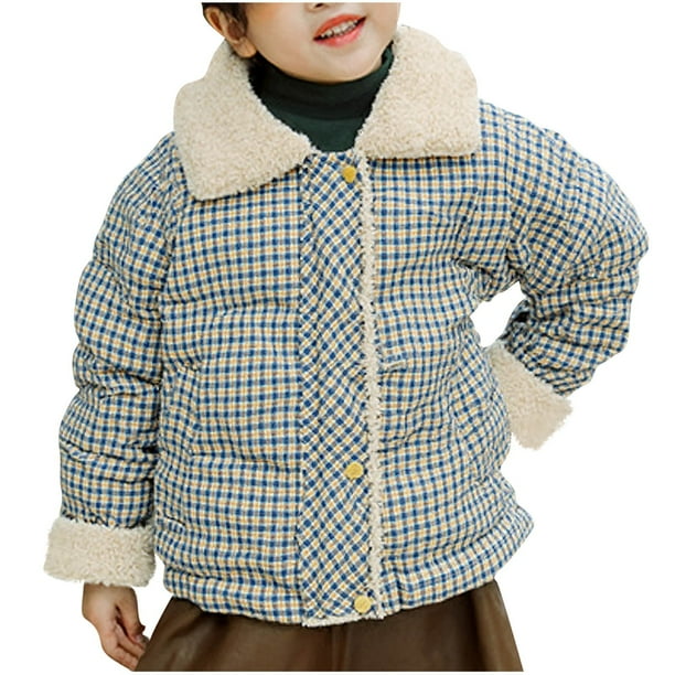 Prendas de abrigo y chaquetas informales sin capucha de manga larga Prendas de abrigo para niñas con forro polar Talla mediana a grande Chaqueta cortavientos para niños Chaqueta polar lateral Parte su
