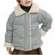 thumbnail image 1 of Prendas de abrigo y chaquetas informales sin capucha de manga larga Prendas de abrigo para niñas con forro polar Talla mediana a grande Chaqueta cortavientos para niños Chaqueta polar lateral Parte su, 1 of 9