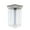 Gray, variant on Kitchen Organization, Airtight Cereal Storage Container, Clear 2.3L Airtight Kitchen Food Storage Container With Lids And Compartments For Grain, Sugar, Flour, Rice, Nut, Snacks, Room Storage