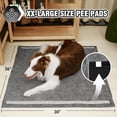 thumbnail image 2 of Almohadillas para orinar para perros IMMCUTE, extra grandes, 76 x 91 cm, 30 unidades, color carbón, 2 of 9