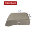 thumbnail image 5 of KBH Center Console Cover for 2015-2020 Ford F150 / 2017-2022 F250-F550 / 2018-2024 Expedition, PU Leather Truck Interior Accessories Middle Console Cover, Gray, 5 of 7