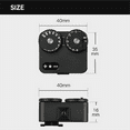 thumbnail image 2 of Light Meter II Cold Shoe for DSLR Film Camera Light Meter 12 Shutter Speed Photography Accessories(Black), 2 of 10