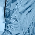 thumbnail image 4 of SYwaren Women's Lightweight Waterproof Rain Jacket Full Zip Hooded Mock Neck Hiking Athletic Casual Long Sleeve with Pockets, 4 of 7