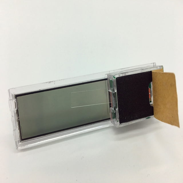 LOLIPPYY Stick On Fish Tank Thermometer 3D LED Display Sucker Type .00X1.50X1.00Cm 1Set