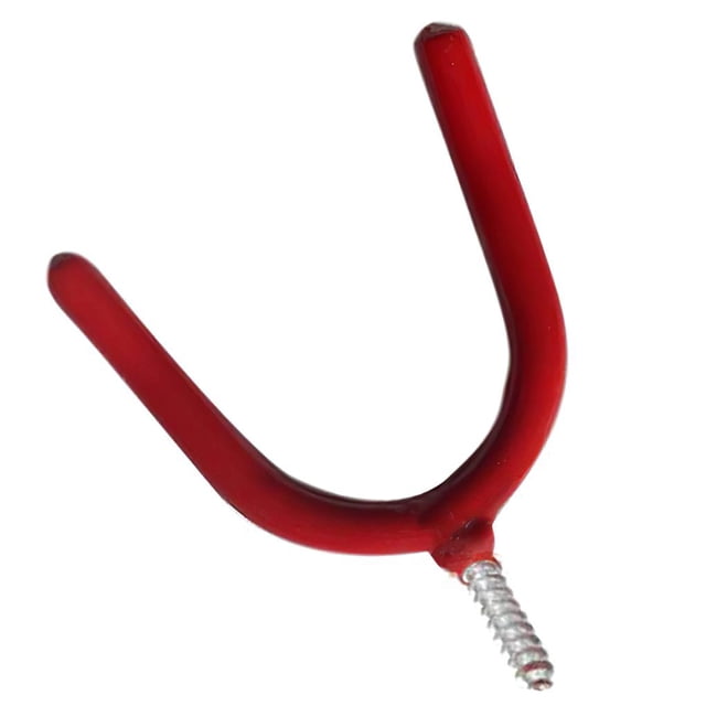 Kenally Juego de ganchos atornillables en forma de Y de 6 uds., Kit de ganchos domésticos montados en la pared con capacidad de carga de 80 libras para Herramientas y ferretería PC 1 Kenally TO005316-02