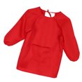 thumbnail image 1 of Niños Art Smocks Niño Impermeable Artista Pintura Delantales Manga larga con bolsillos Rojo para 1-5T Sunnimix Delantal de la pintura de los niños, 1 of 8