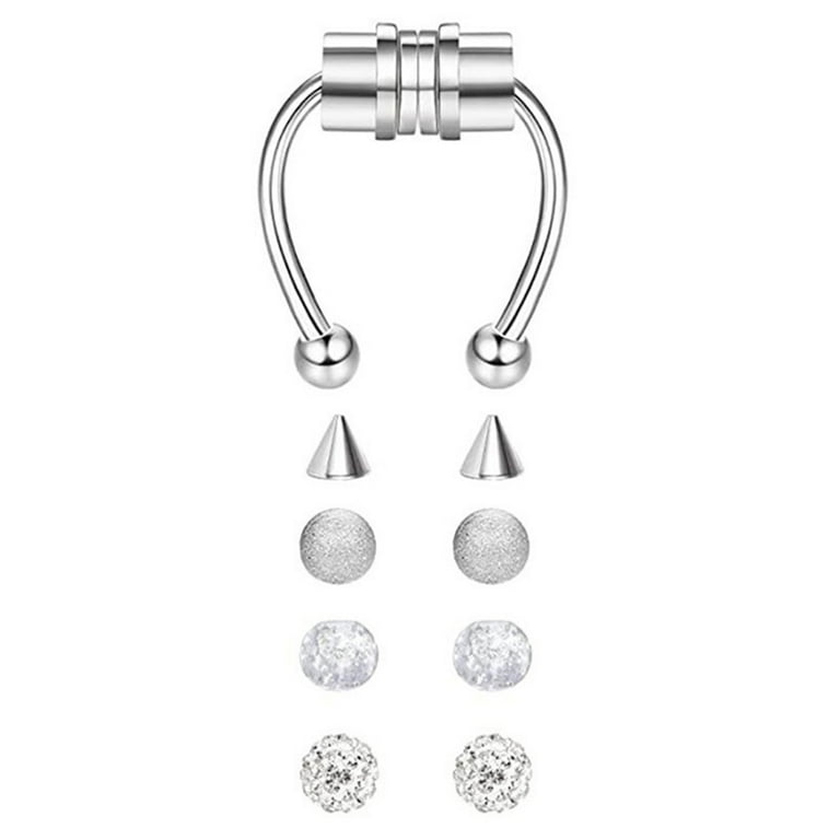 Earring Faux Septum Ring Amazon Fake Septum Nose Ring Nearby