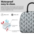 thumbnail image 3 of Reusable Travel Lnsulated Lunch Bag for Women & Men-Leakproof Water-Resistant Cooler Tote,Large Capacity(10.6x8.7x6.3in)for Work,Office,Travel,Picnic,Beach., 3 of 7
