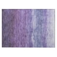 thumbnail image 2 of Addison Rugs Chantille Indoor/Outdoor Transitional Stripes Purple Washable Rectangle Rug, 1'8" x 2'6", 2 of 6