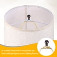 thumbnail image 6 of Uxcell 2Pcs 1.5" Tall Lamp Finials, 1/4-27 Thread Lamp Cap Knob Decoration Screw Cap Nuts with Cleaning Cloth for Table Floor Lighting Fixtures Shade Holder Decor, Brown/Gold, 6 of 7